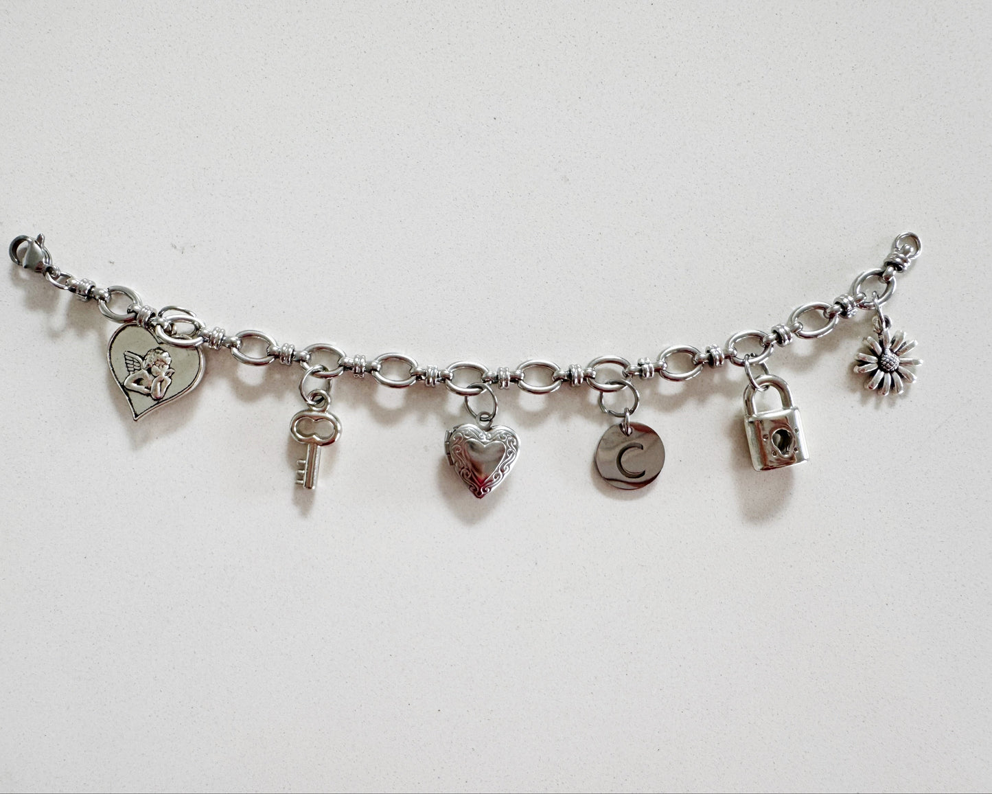 Angel's Love Charm Bracelet