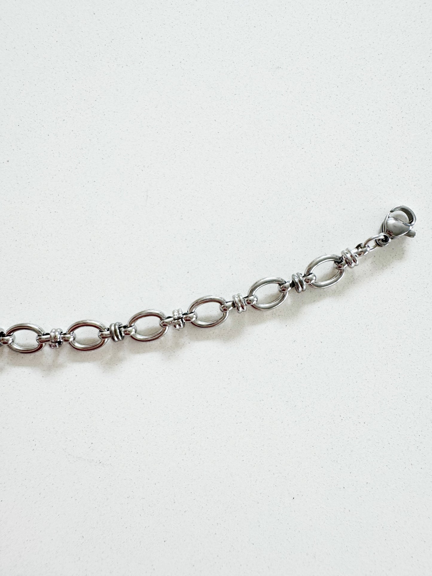 Silver Confidence Chain Bracelet