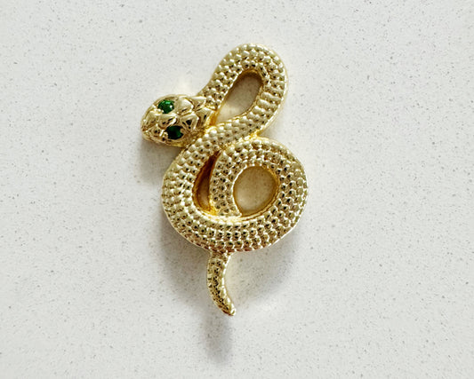 Gold Snake Charm