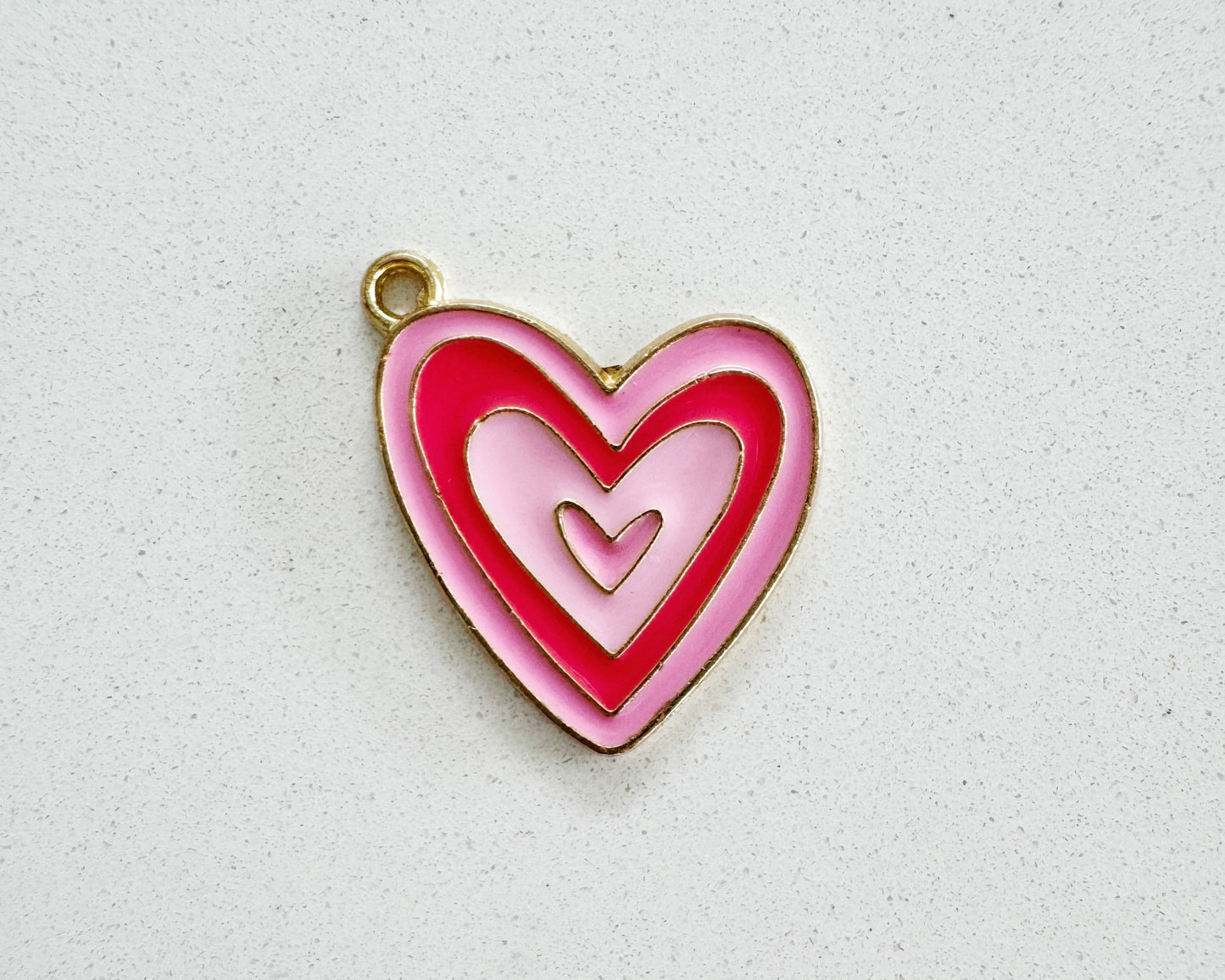 Red/Pink Heart Charm