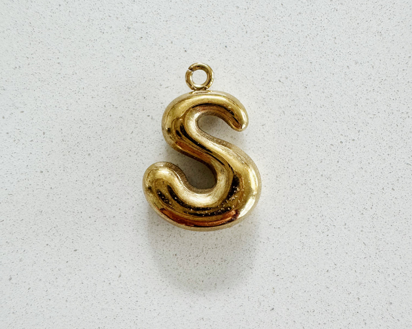 Bubble Letter Charm