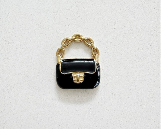 Black Handbag Charm