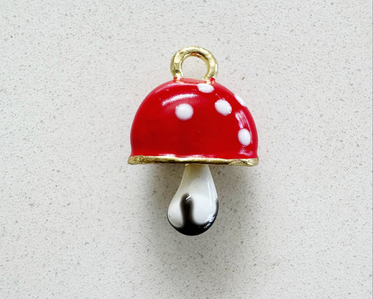 Red Mushroom Charm