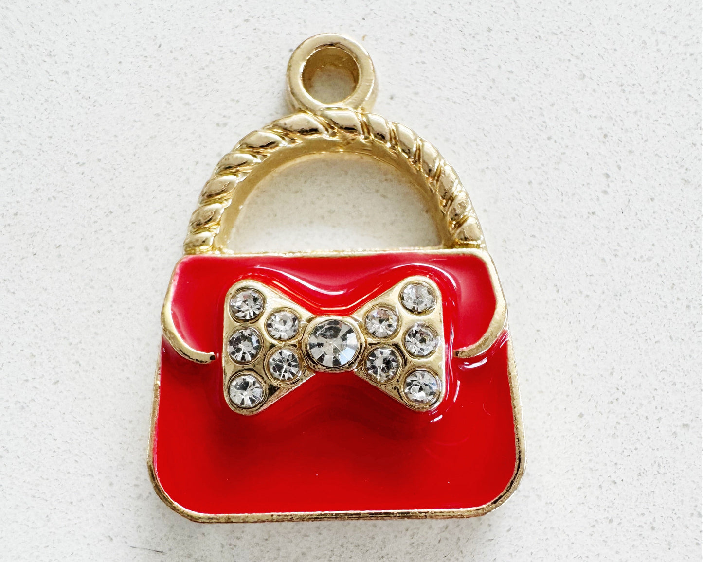 Red Handbag Charm