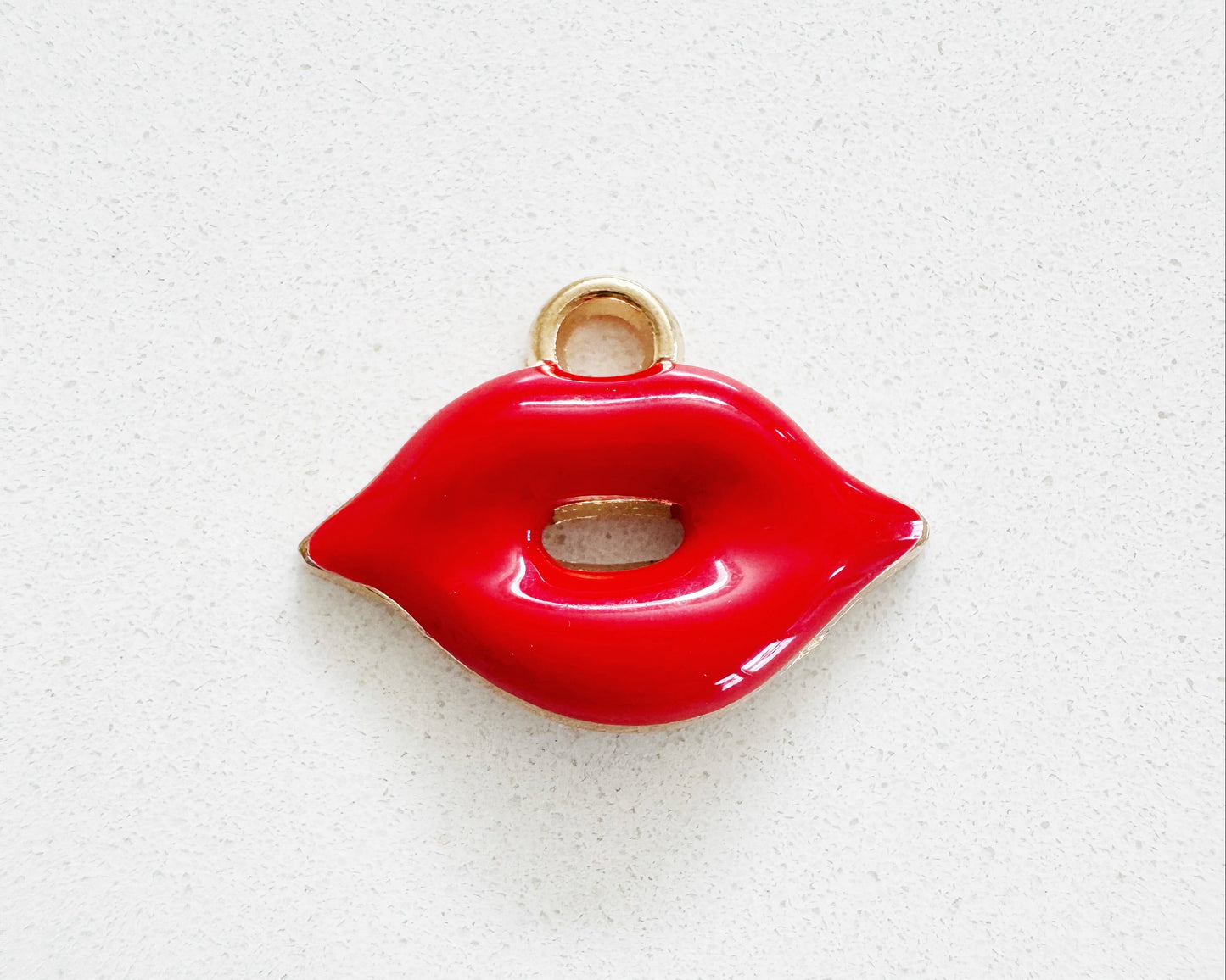 Red Lip Charm