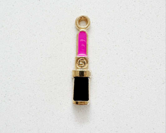 Pink Lipstick Charm