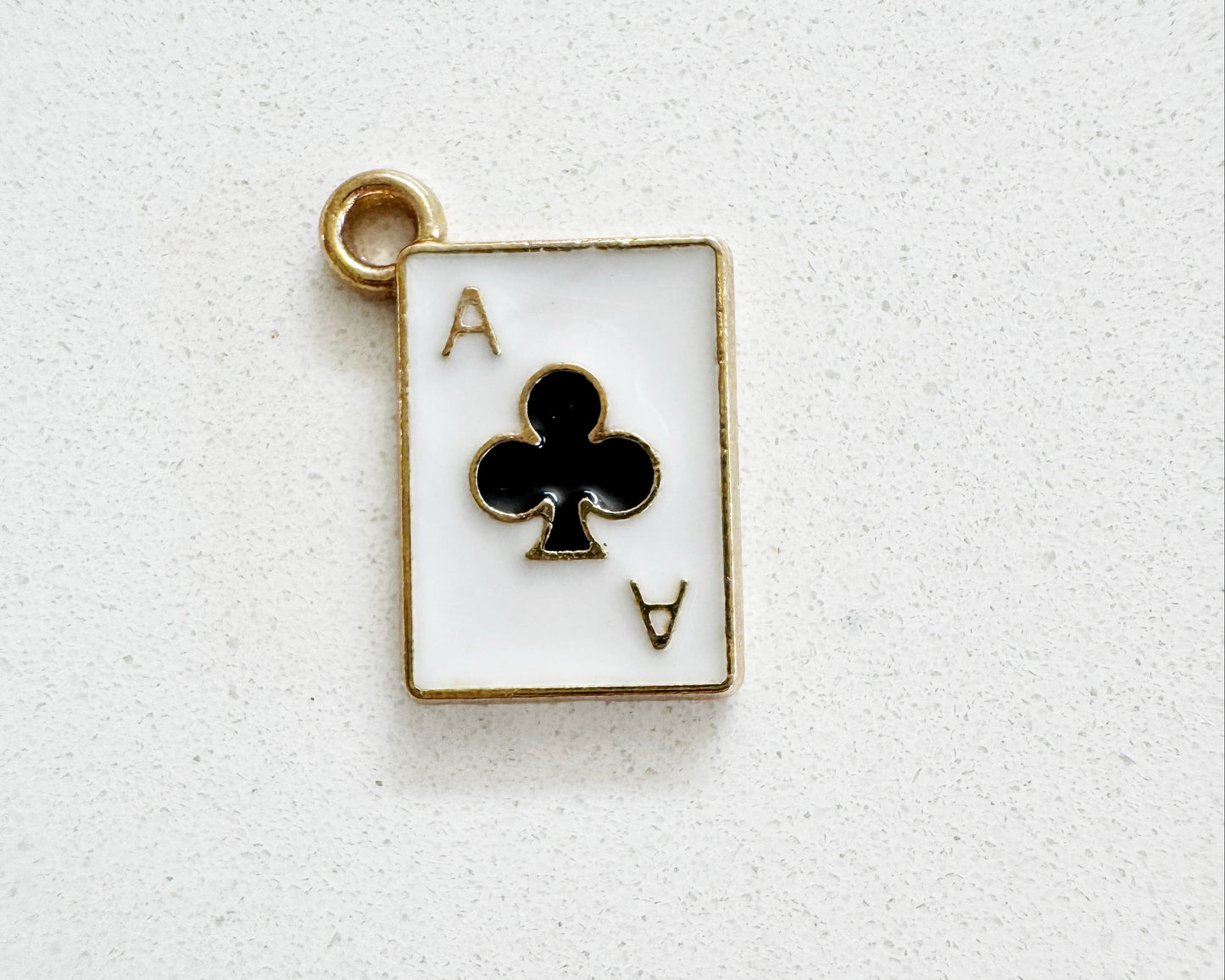 Club Playing Card Charm