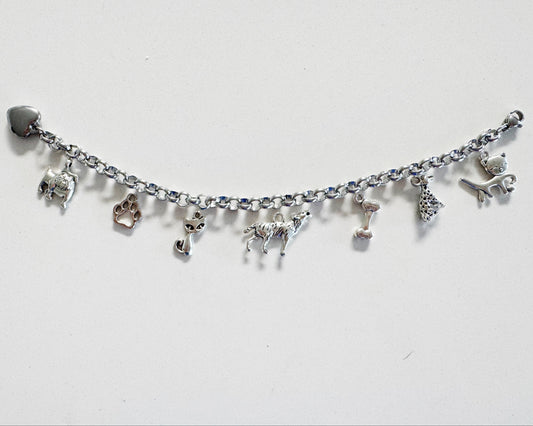 Animals Lover Charm Bracelet