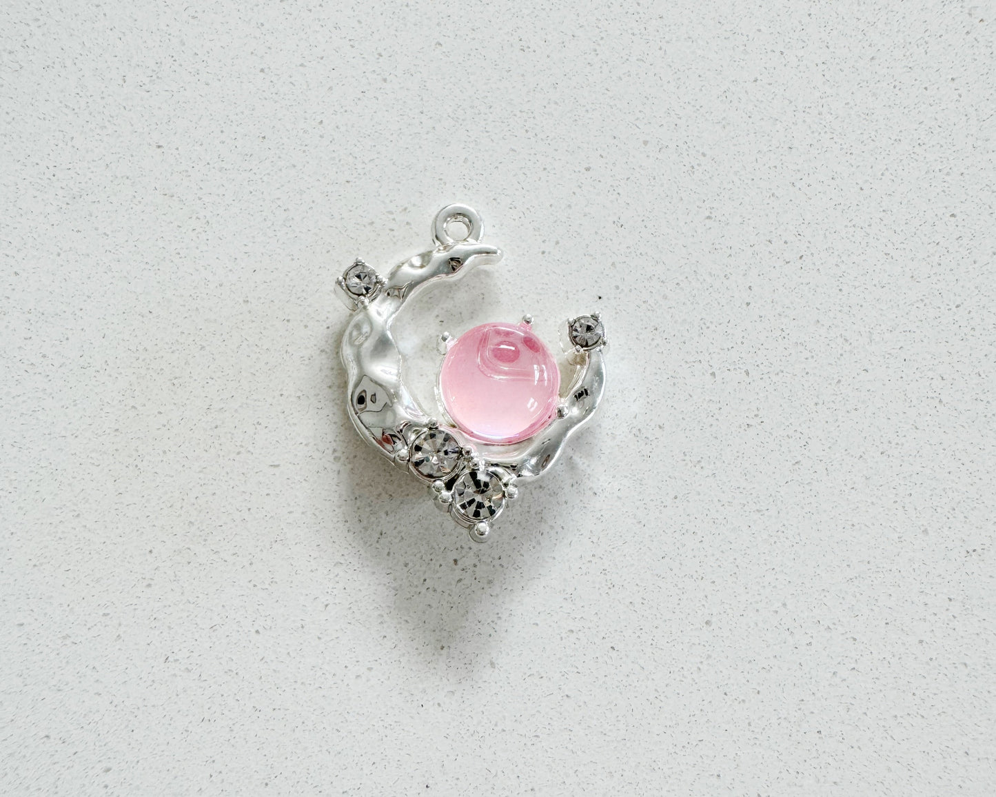 Pink Moon Charm