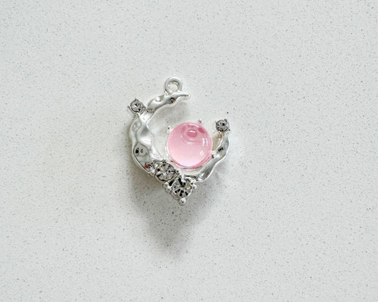 Pink Moon Charm
