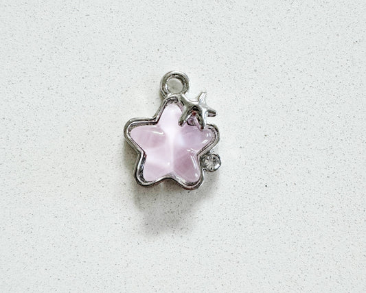 Pink Star Charm