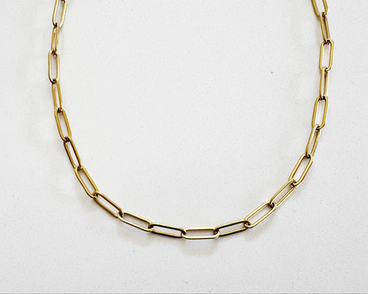 Paper Clip Necklace