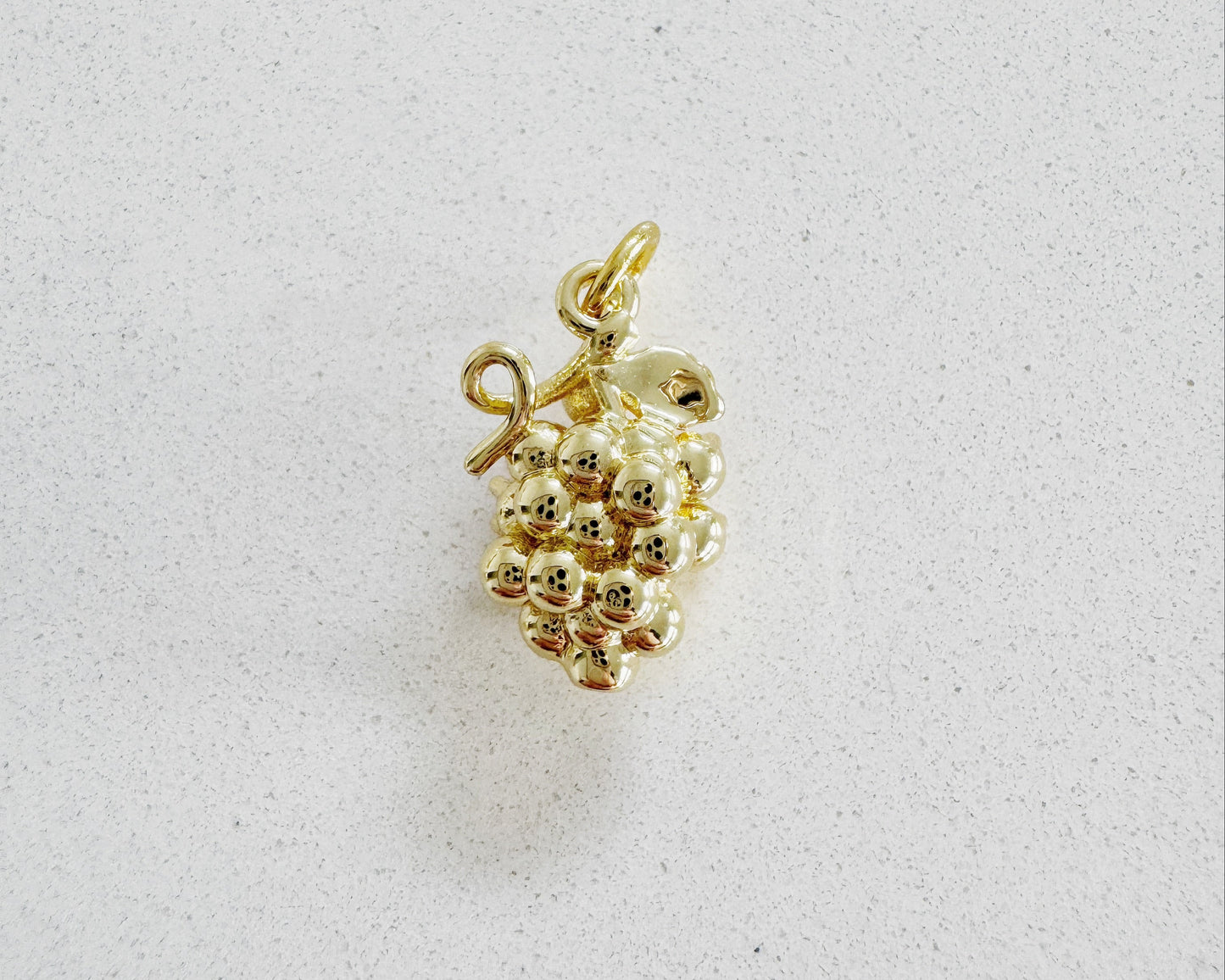 Golden Grapes Charm