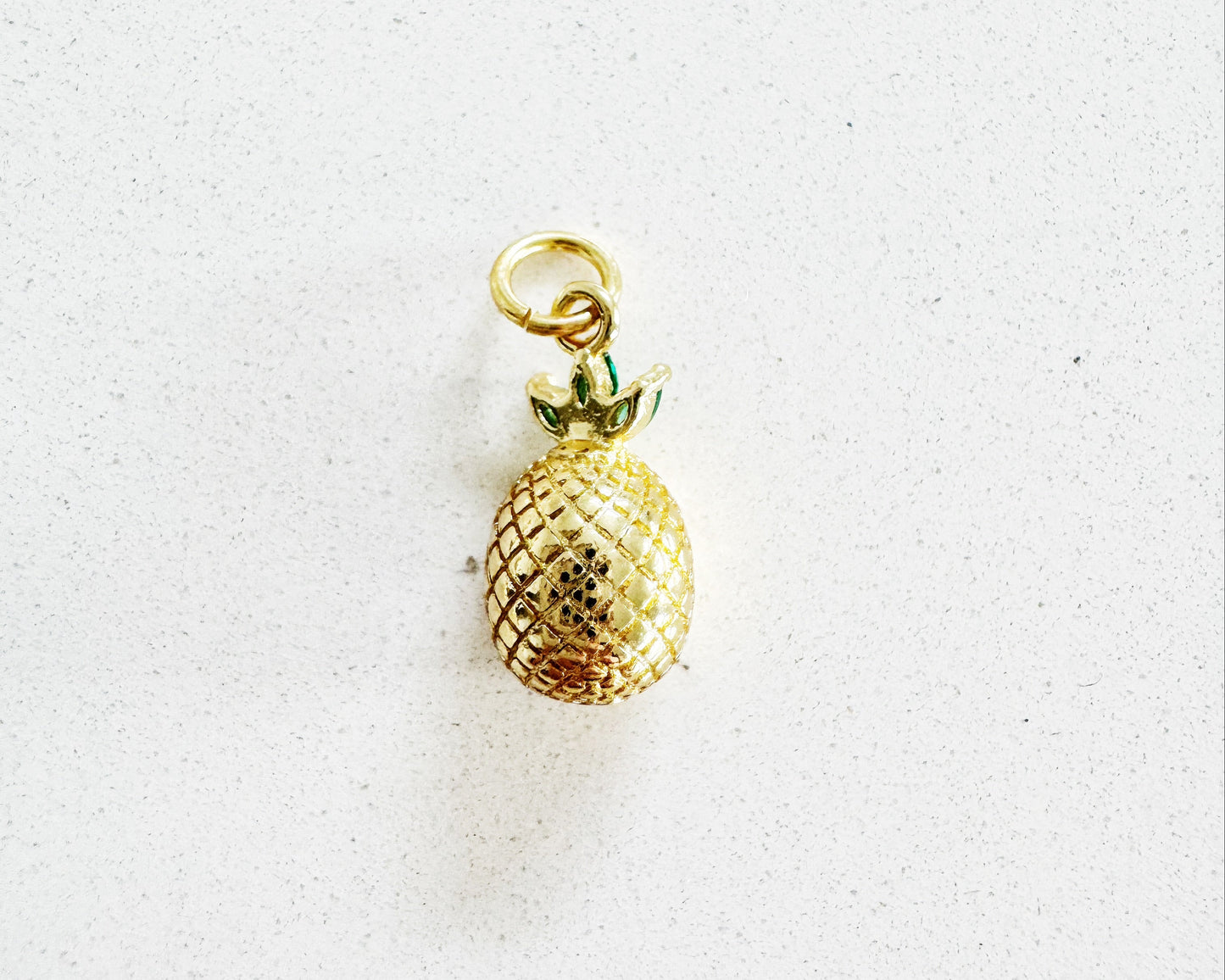 Gold Pineapple Charm