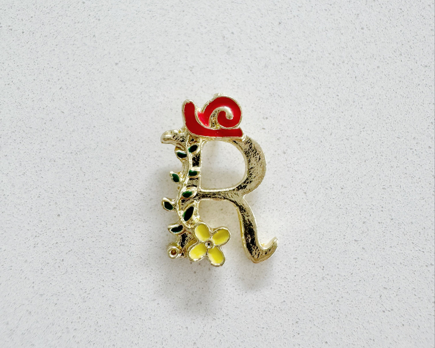 Garden Letter Charm