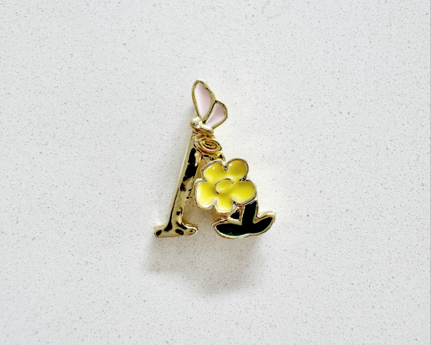 Garden Letter Charm