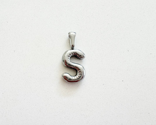 Bubble Letter Charm