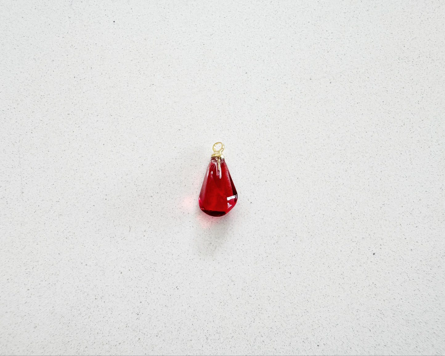 Red Pomegranate Gem Charm