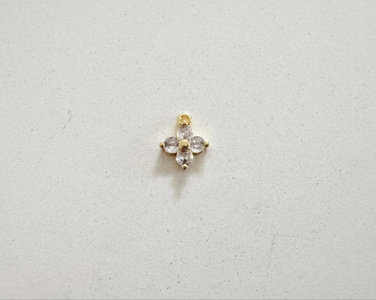 Small Famous Flower Charm