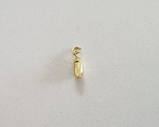 Golden Eggplant Charm