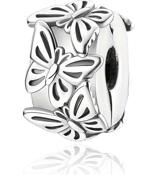 Butterfly Clip Charm Spacer