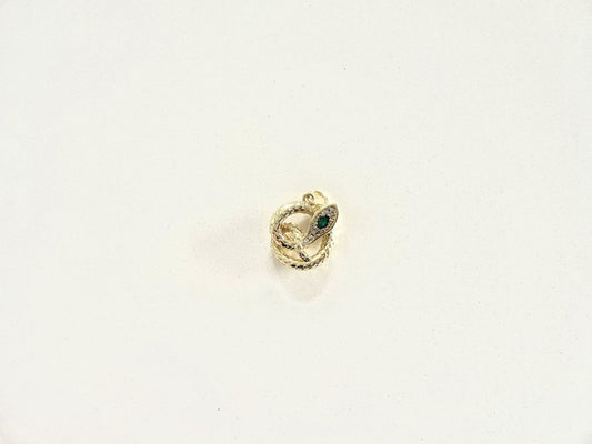 Gold Snake Charm