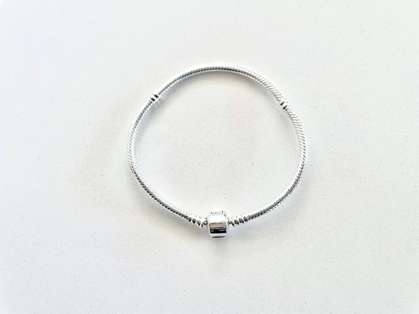 Barrel Clasp Snake Bracelet
