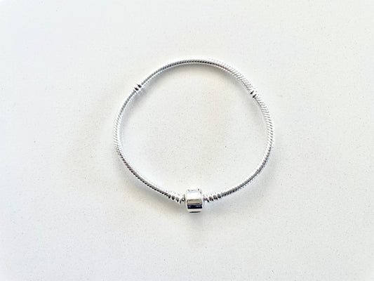 Barrel Clasp Snake Bracelet