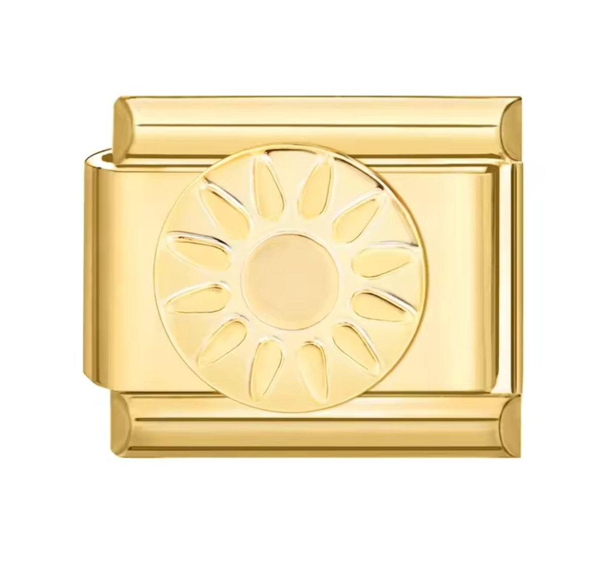 Sun Italy Charm Gold Link