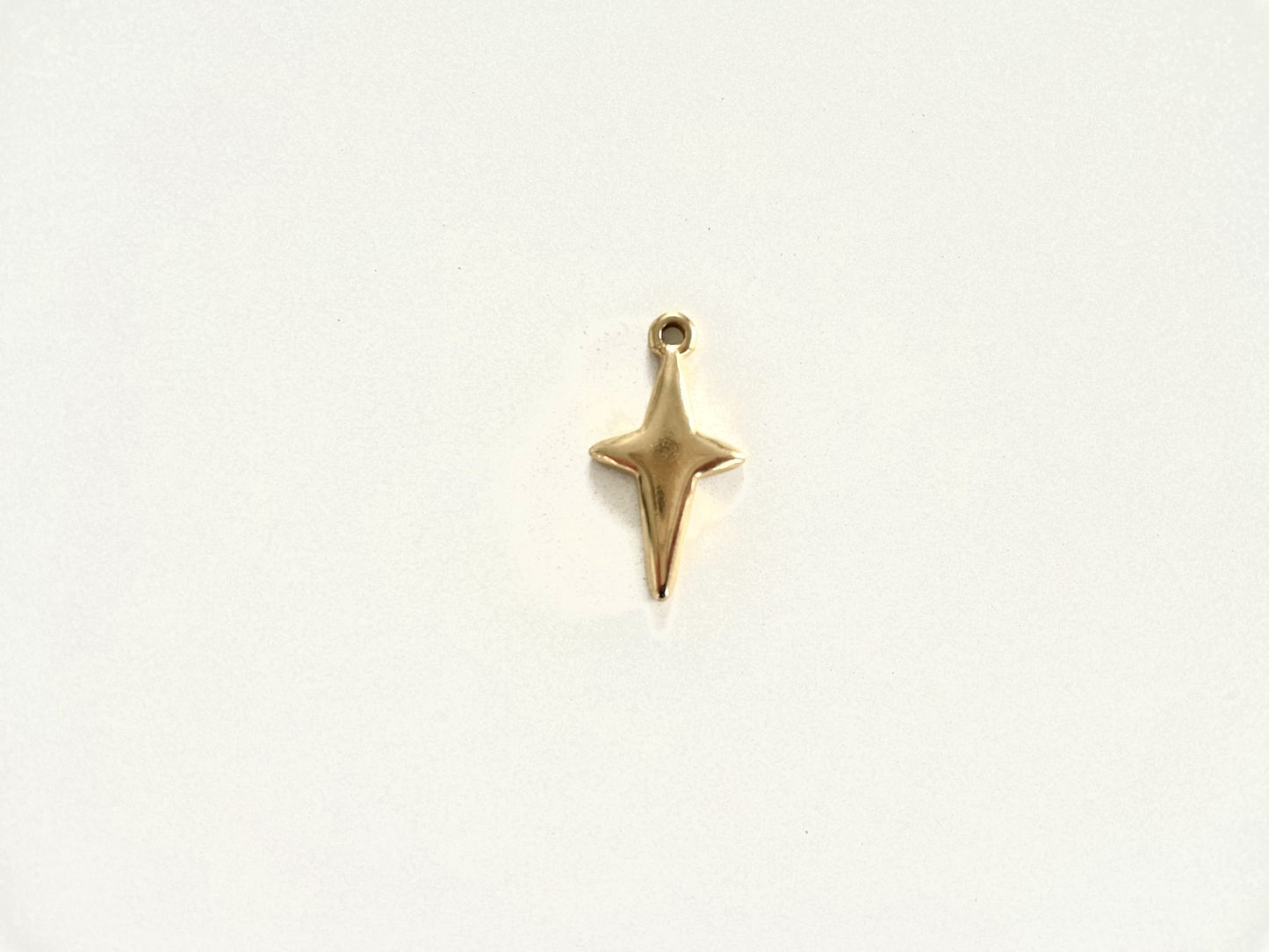 Gold Star Charm